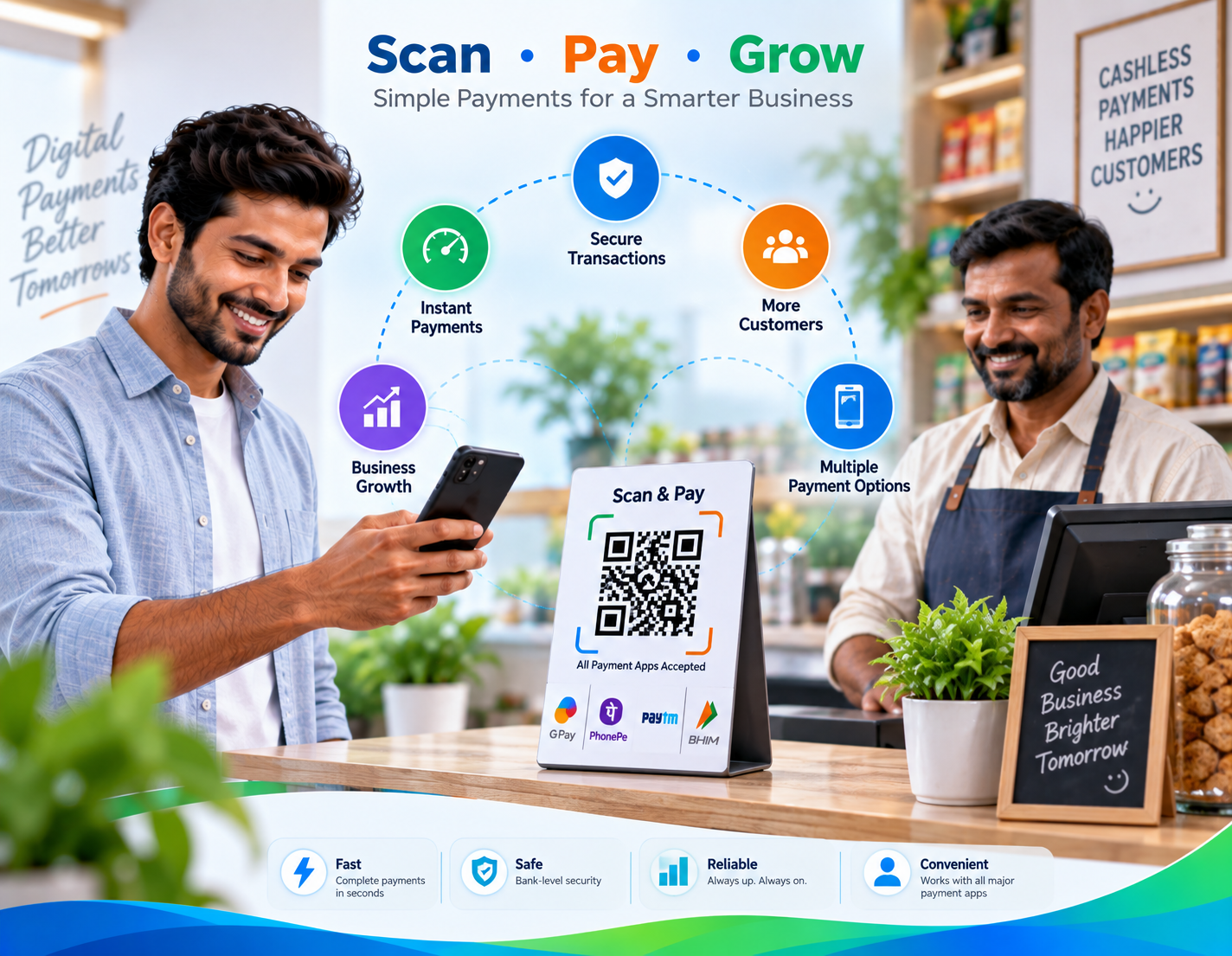 QR payments